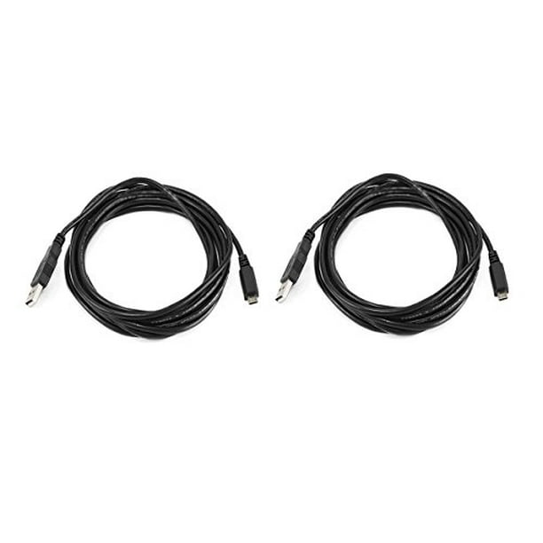 eDragon USB 2.0 A Male to Micro 5pin Male 28/28AWG Cable 10 Feet 